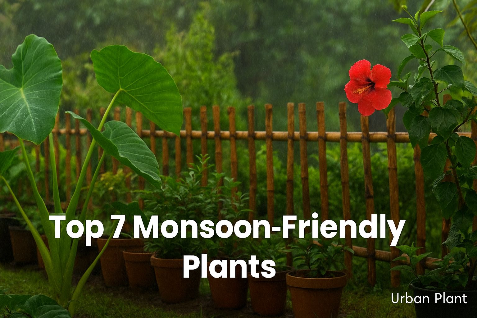 Top 7 Monsoon-Friendly Plants in India | Urban Plan